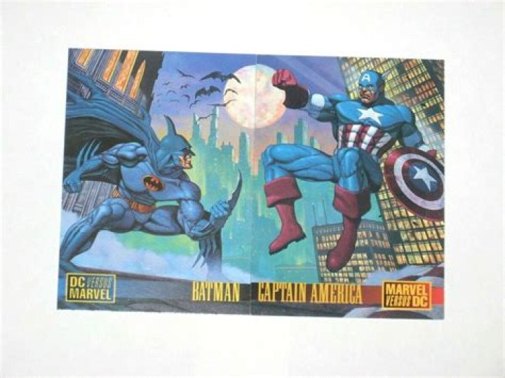 
Captain America Battles Batman In Epic Marvel Vs DC Fan Art 
