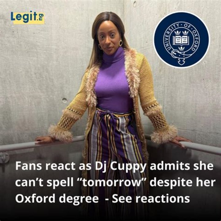 
DJ Cuppy Took To Her Twitter Account To Celebrate, As She Graduate From Oxford University 