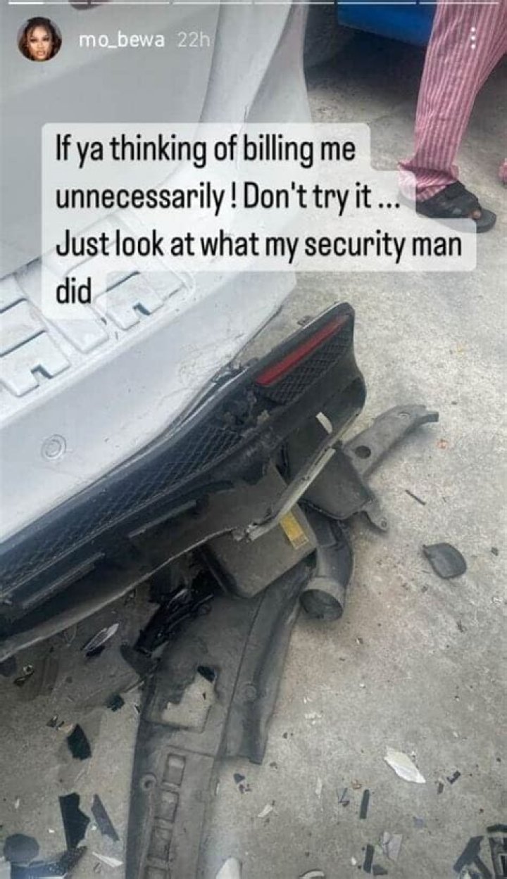 
“Dont Try It” Actress Bewaji Vents Out Over What Her Security Man Did To Her Car 