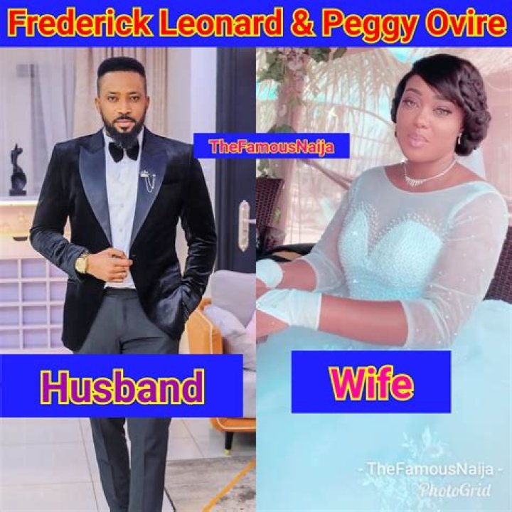 
Frederick Leonard on bended knees asked his colleague turned lover Peggy Ovire to be his wife 