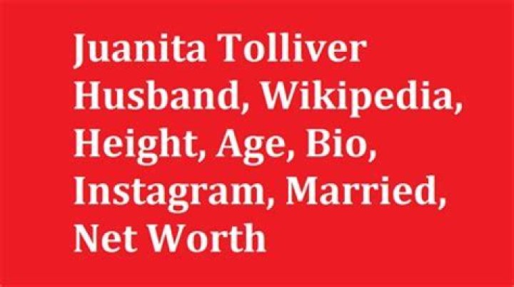 Juanita Tolliver Height, Weight, Net Worth, Age, Birthday, Wikipedia, Who, Instagram, Biography