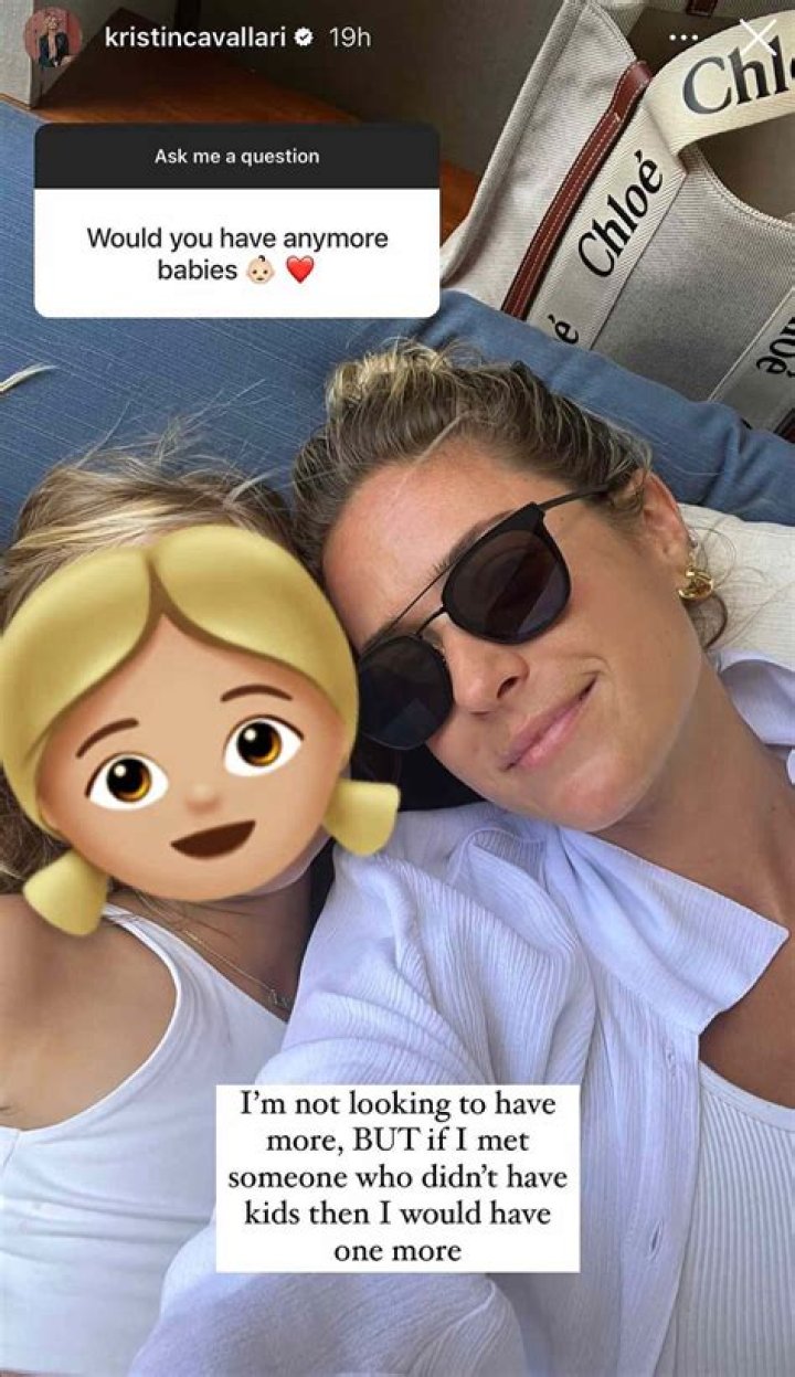 
Kristin Cavallari Reveals the Reason She Would Have One More Child 
