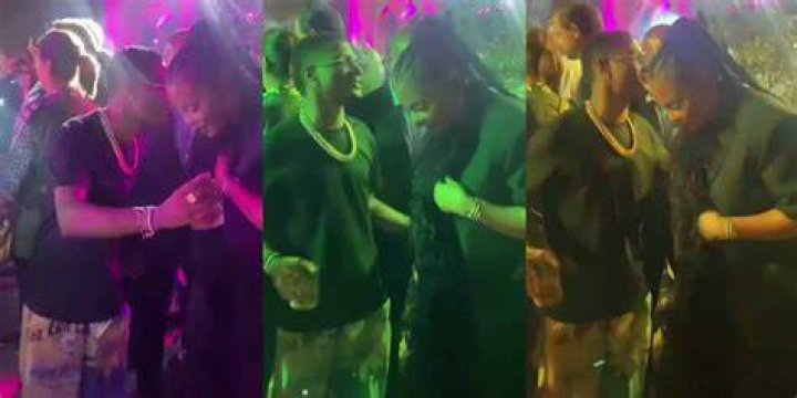 
Moment Janet Jackson Approached Wizkid To Greet Him In Qatar 