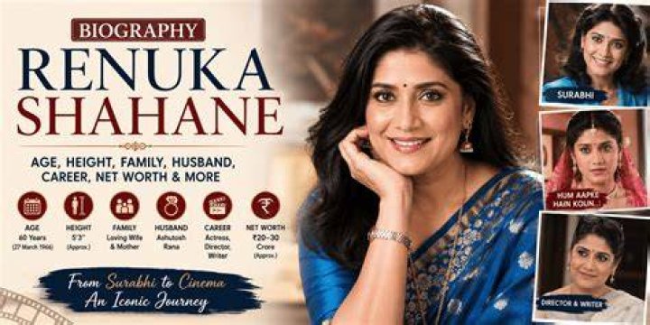 Renuka Shahane Height, Weight, Net Worth, Age, Birthday, Wikipedia, Who, Instagram, Biography