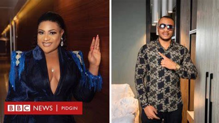 
‘She’s always embarrassing herself’ – Netizens drag Nkechi Blessing for saying she dumped Opeyemi Falegan to date 27 yr old boy 